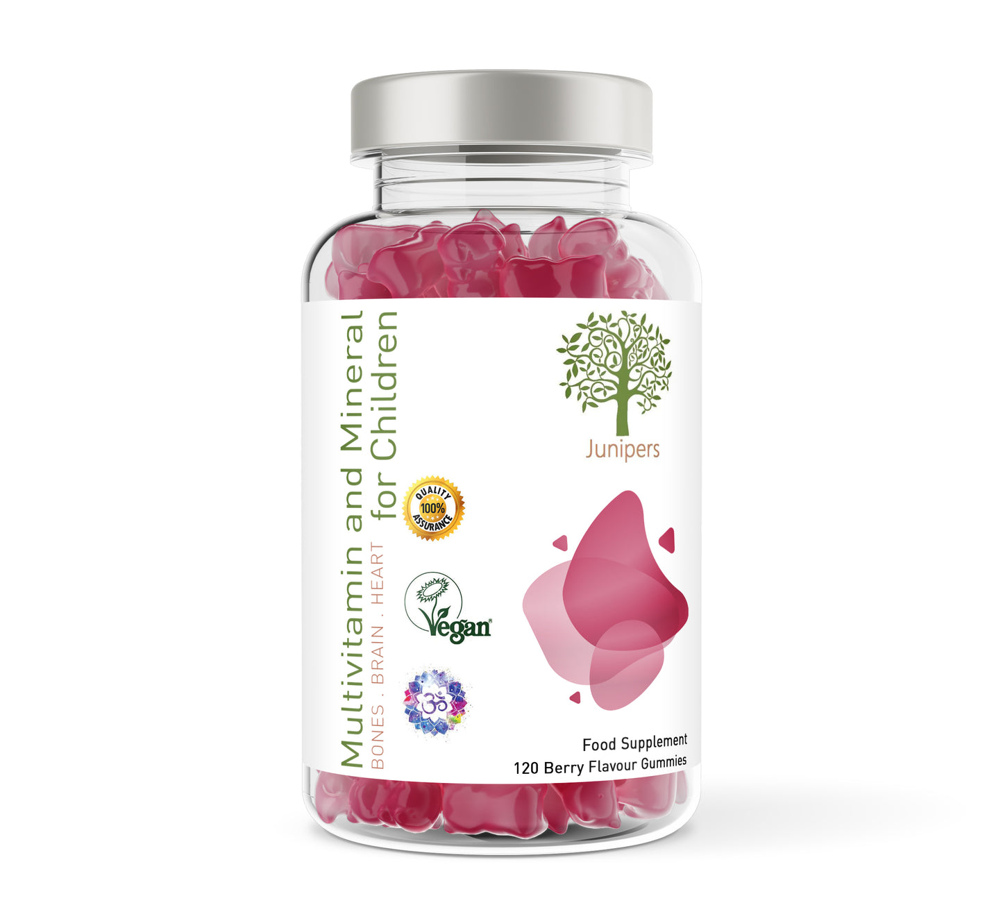 Multivitamin and Mineral for Children - 120 Berry Flavour Gummies⭐ Large Tub